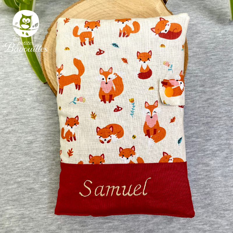 SAMUEL CARNET DE SANTE FAIT MAIN RENARD